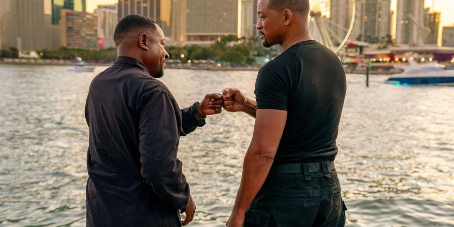 Will Smith und Martin Lawrence in einer Szene des Films «Bad Boys: Ride or Die». .