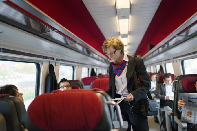 Falsches Ticket Klasse Zug
