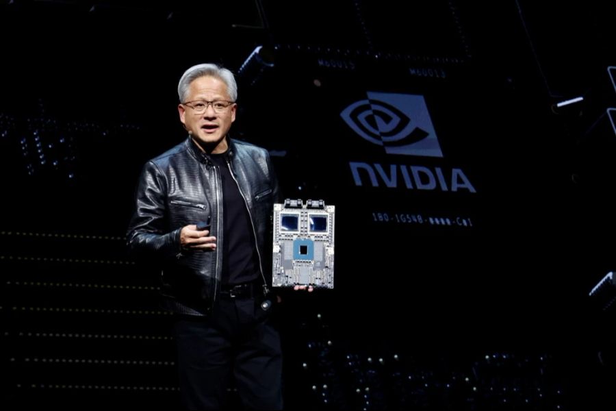 Jensen Huang, Chef vom Tech-Unternehmen Nvidia, schwört seit 20 Jahren auf den Lederlook.