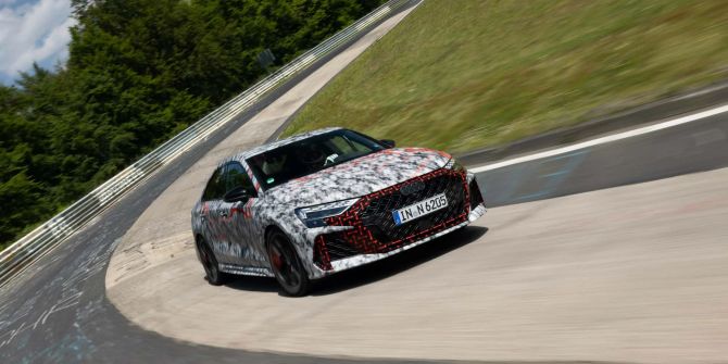 2024 Audi RS 3, Rundenrekord auf dem Nürburgring