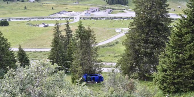 Zwei Personen wurden verletzt. Unfall