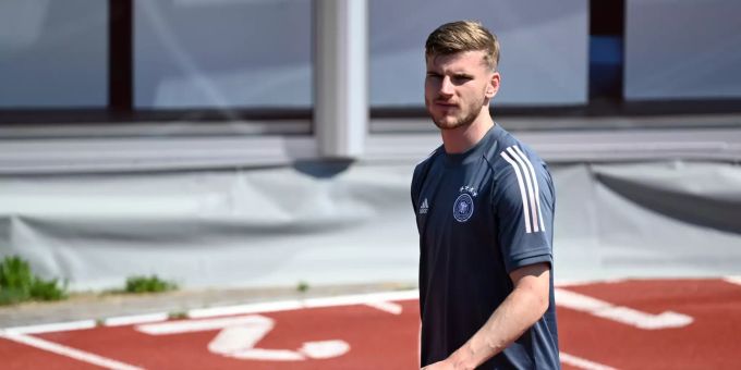 Timo Werner wird an der Formel 1 für einen Torhüter gehalten. Formel 1