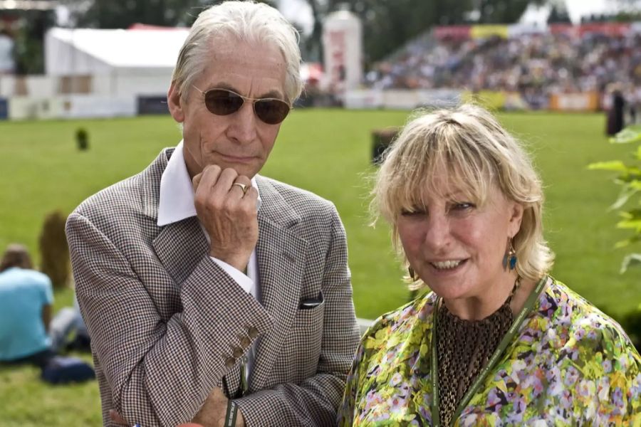 Charlie Watts und seine Frau Shirley. Die beiden waren 57 Jahre verheiratet.