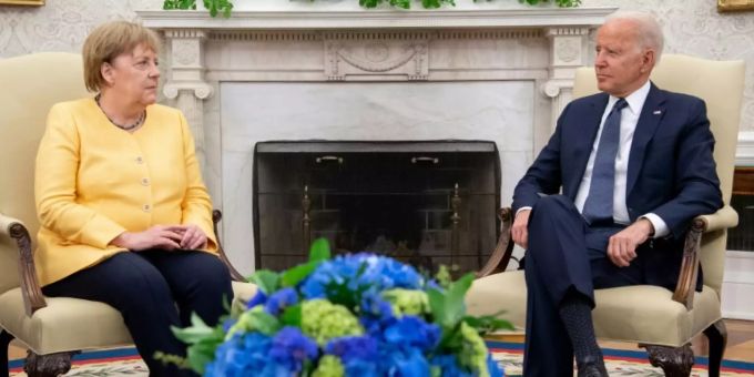 Merkel und Biden Merkel und Biden