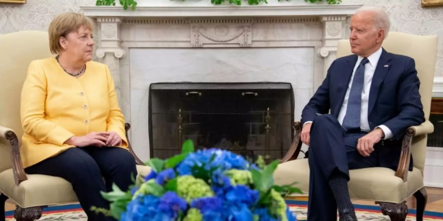 Merkel und Biden
