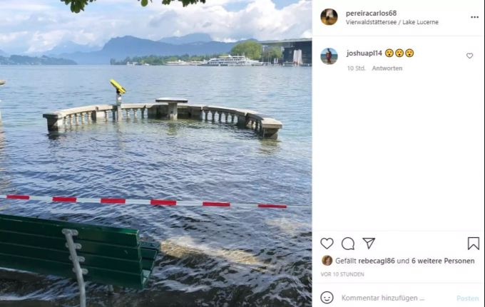 Hochwasser Schweiz