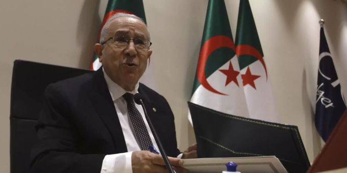 Algeriens Aussenminister Ramtane Lamamra Algerien