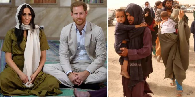 Prinz Harry und Meghan Markle rufen zu Spenden auf. prinz harry