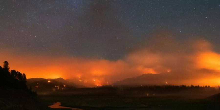 Waldbrand in Kalifornien