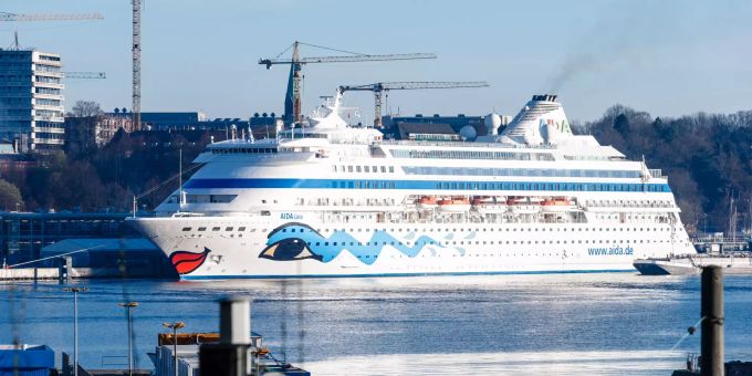 Das Kreuzfahrtschiff «AidaCara» von Aida Cruises. Das Kreuzfahrtschiff