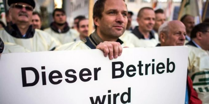 GDL-Mitglieder auf einer Demonstration im Jahr 2014 GDL-Mitglieder auf einer Demonstration im Jahr 2014