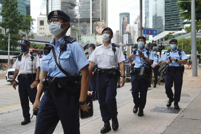 In Hongkong wird rigoros und mit Polizeieinsätzen gegen die Demokratiebewegung vorgegangen. Hongkong