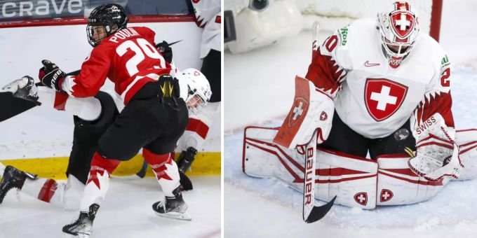 Die Schweiz scheidet gegen Kanada im WM-Halbfinal aus. eishockey wm
