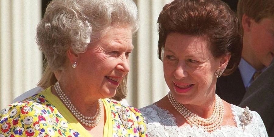 Prinzessin Margaret Queen Elizabeth