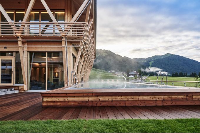 Das Hubertus Mountain Refugio im Allgäu ist ein führendes Wellness-Hotel. Hubertus Mountain Refugio