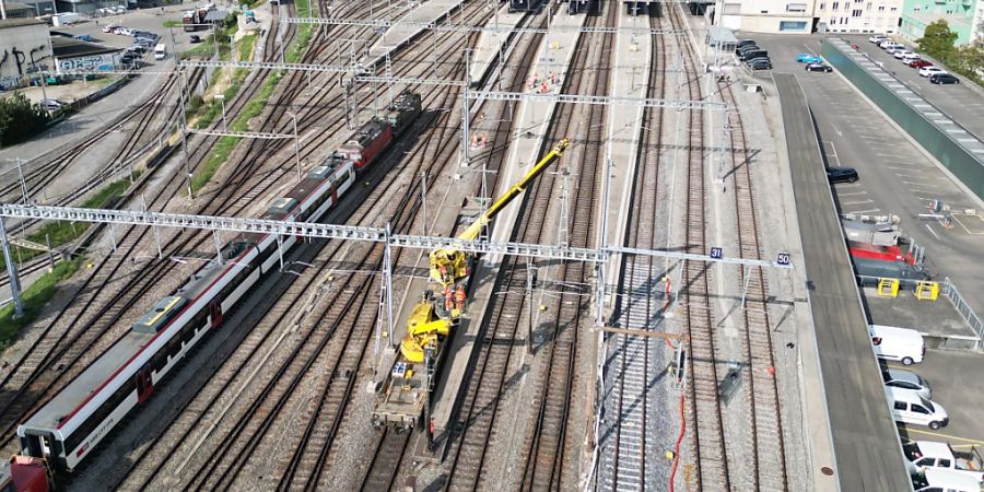 Am Sonntag tritt der neue SBB-Fahrplan 2024 in Kraft. Er sieht eine bessere Anbindung von Tourismusdestinationen wie dem Wallis oder Graubünden vor.  (Archivbild)