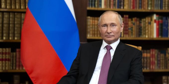 Wladimir Putin richtet sich in seiner Rede zum Jahreswechsel ans Volk. Wladimir Putin