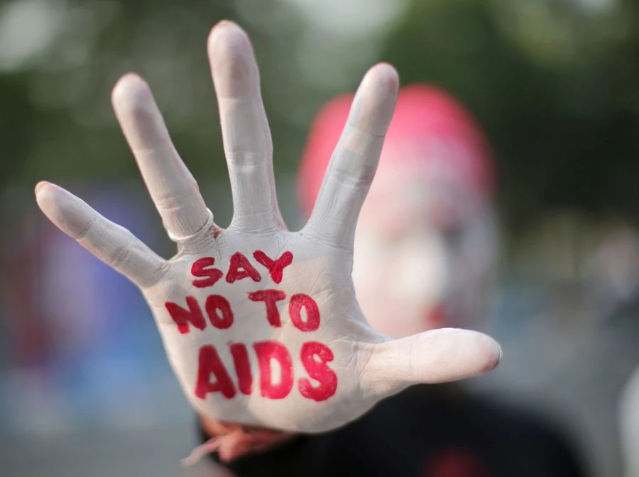 HIV AIDS Aktivismus Hand