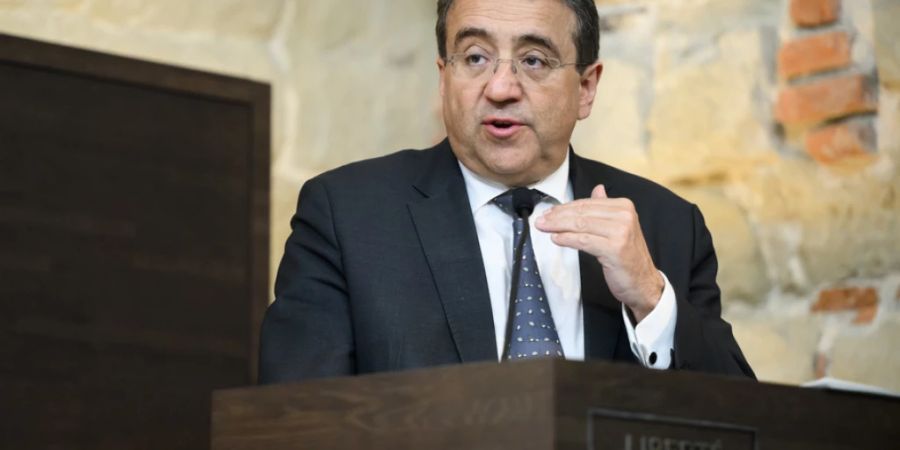 Der ehemalige langjährige Waadtländer Finanzdirektor Pascal Broulis bewirbt sich für einen Sitz im Ständerat. (Archivbild)