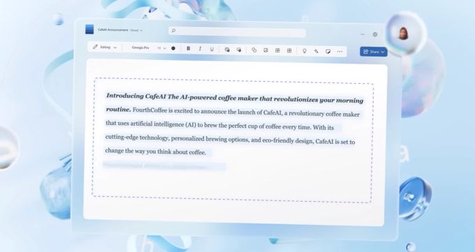 Seit Sprachbots wie ChatGPT ist das Texten via KI kein Problem mehr, bald auch direkt in Word. Microsoft 365 Copilot Word