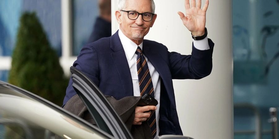 Fussball-Moderator Gary Lineker ist bei der BBC wieder auf Sendung.