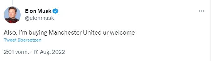 elon musk manchester united