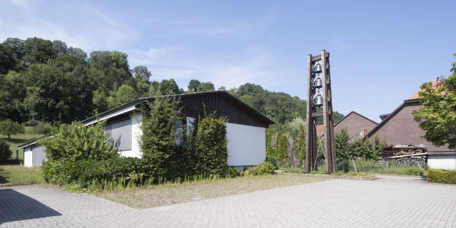 Die reformierte Kirche in Meinisberg.