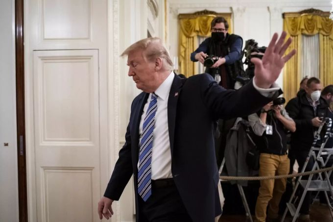 Im aktuellen Wahljahr dürfte jede Aussage und Handlung von Trump seiner Wiederwahl dienen. donald trump