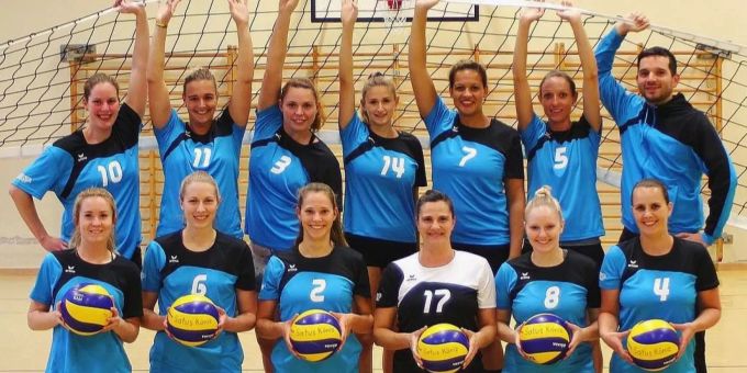 Das Volleyteam von SATUS Köniz für die Saison 2019/2020. SATUS Köniz