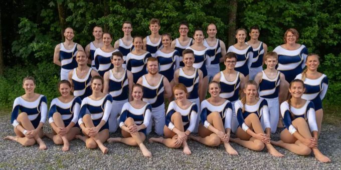 STV Egliswil: Gerätekombi-Crew am Eidgenössischen Turnfest 2019 in Aarau. STV Egliswil Gerätekombi