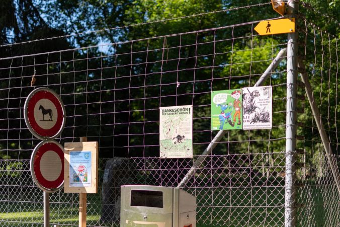 Sicherheit und Sauberkeit gehen beim Tierpark vor.