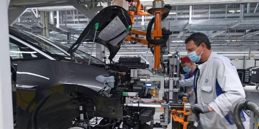 Elektroautoproduktion bei Volkswagen in Zwickau