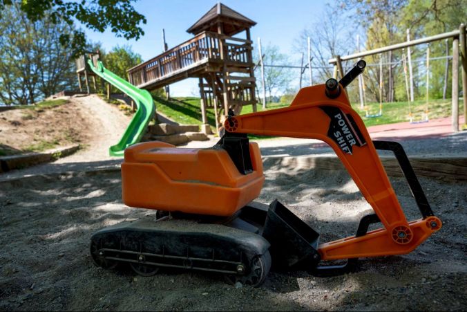 Spielplatz beim Schlossgut.