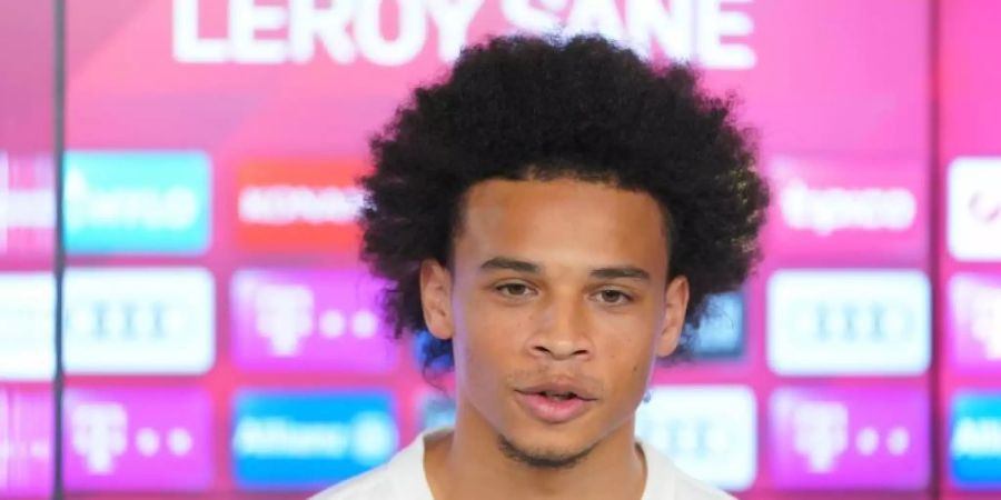 Soll beim FC Bayern den Unterschied machen: Leroy Sané. Foto: -/FC Bayern München AG/dpa