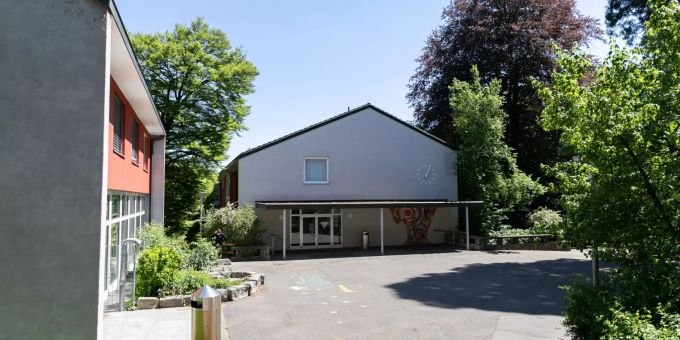 Die Schulanlage Tannegg in Baden. Die Schulanlage Tannegg in Baden.