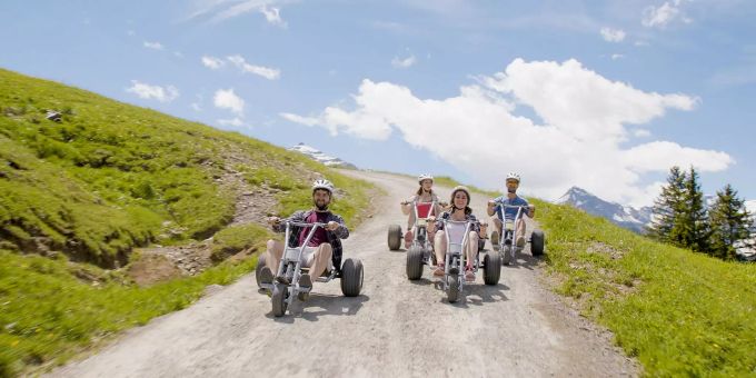 Sponsored - Lustige Talabfahrt für Adrenalinjunkies und Geniesser
