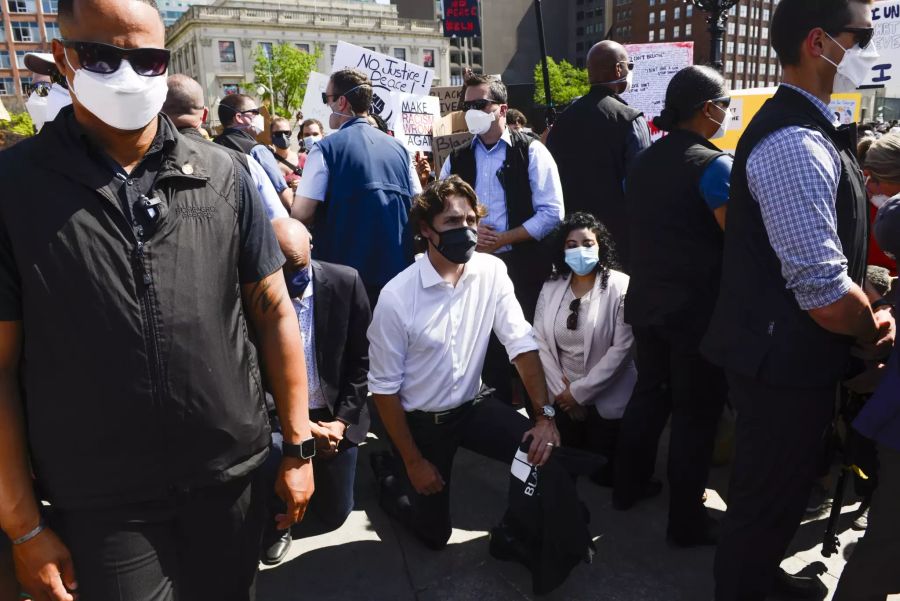 America Protests Canada Trudeau