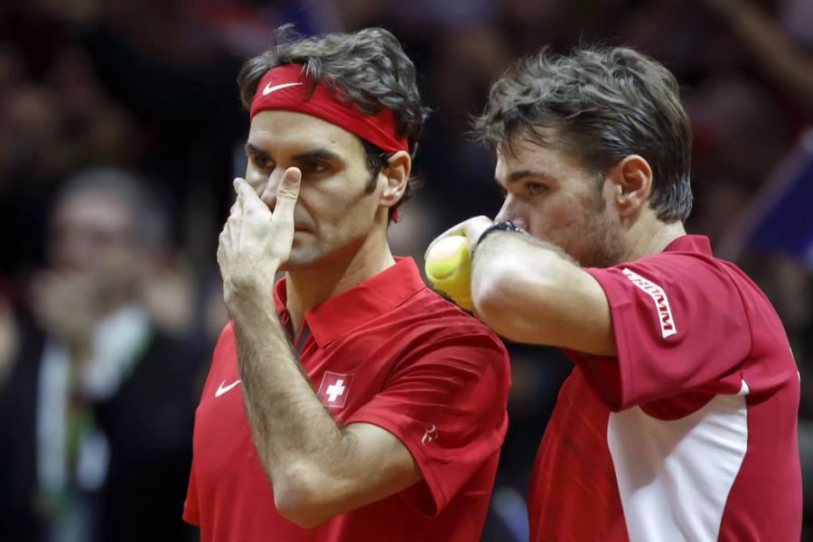 Wenige Tage später spielten sie gemeinsam Doppel im Davis-Cup-Final gegen Frankreich.