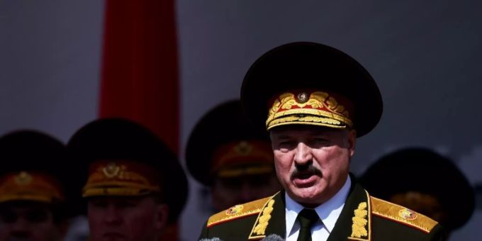 Der belarussische Präsident Alexander Lukaschenko Der belarussische Präsident Alexander Lukaschenko