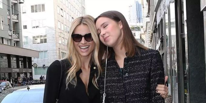 Michelle Hunziker und Tochter Aurora Michelle Hunziker und Tochter Aurora