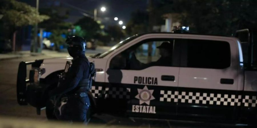 Die Staatspolizei ist gegen die Gewalt in Irapuato nahezu chancenlos. Foto: Rebecca Blackwell/AP/dpa