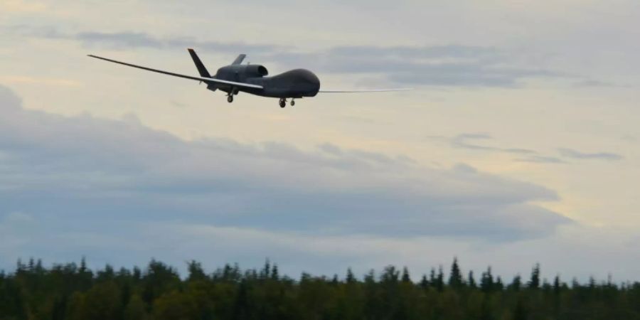 Abschuss einer Global Hawk Drohne