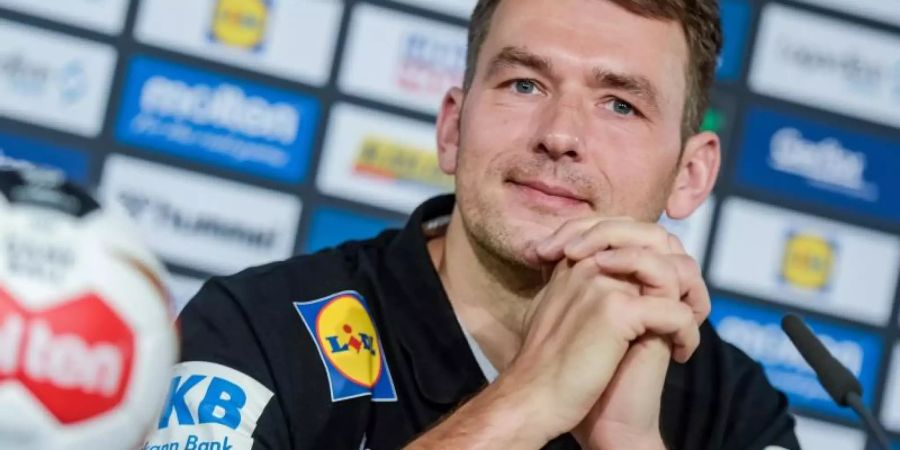 Bundestrainer Christian Prokop reist mit seinem Team zu einem Testspiel nach Israel. Foto: Axel Heimken