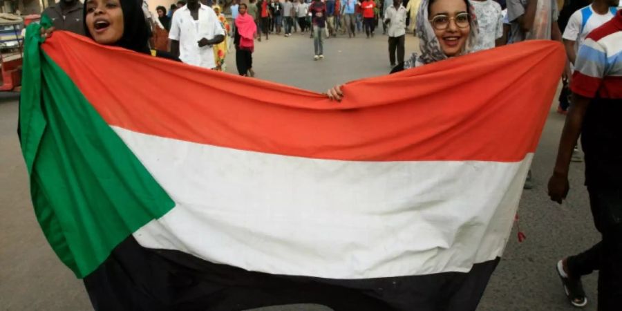 Demonstrantinnen in Khartum