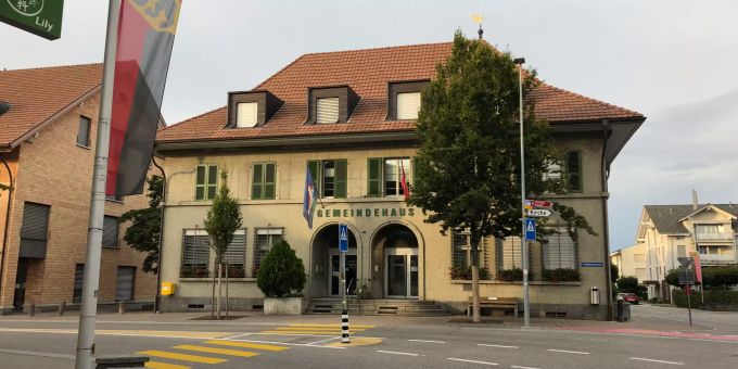 Das Gemeindehaus in Kirchberg. Das Gemeindehaus in Kirchberg.
