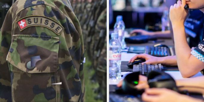 Die Schweizer Armee geht einen Schritt auf den eSports zu. Schweizer Armee eSports