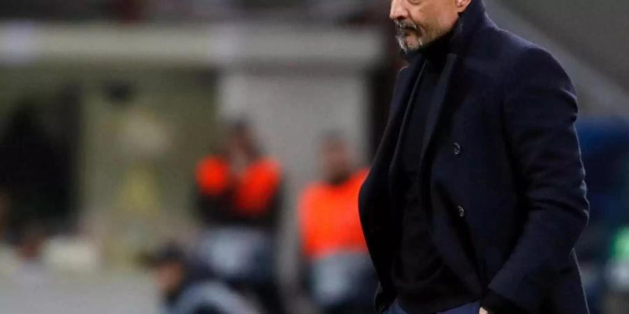 Trainer Luciano Spalletti musste bei Inter Mailand gehen. Foto: Antonio Calanni/AP