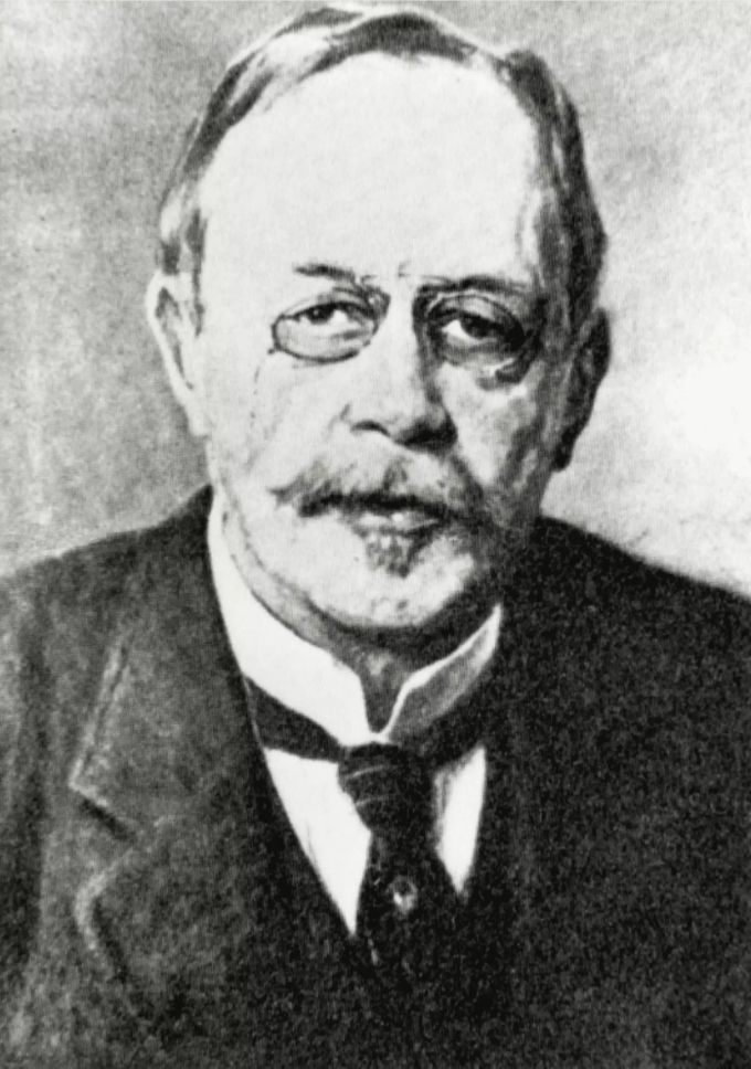 Bakteriologie Hans Christian Gram. Er entwickelte ein Verfahren zur Färbung von Bakterien. Hans Christian Gram
