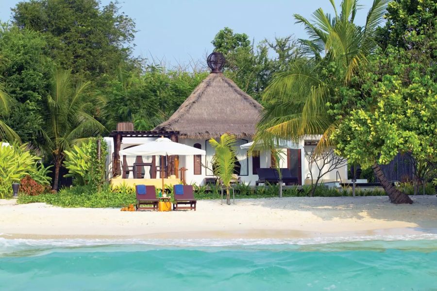 Bungalows stehen in Ko Samed direkt am Strand.