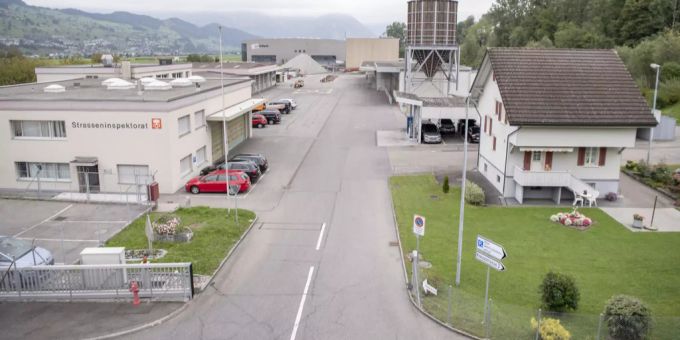 Das Areal Kreuzstrasse in Stans im Kanton Nidwalden. Stans Areal Kreuzstrasse